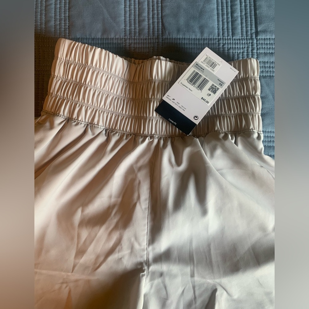 Nike Women's Off-White Athletic Shorts